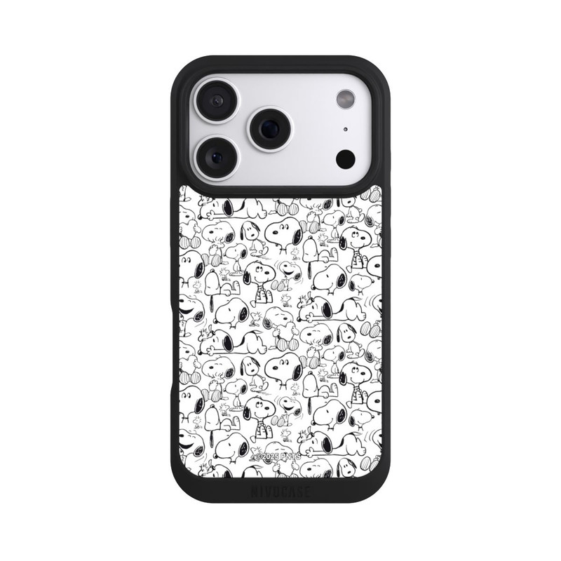 iPhone 18 Pro NIVOpure Classic Snoopy Pattern White