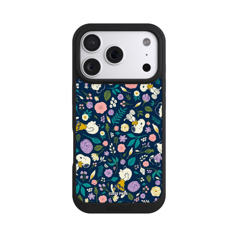 iPhone 18 Pro NIVOpure Peanuts Dark Flower Pattern