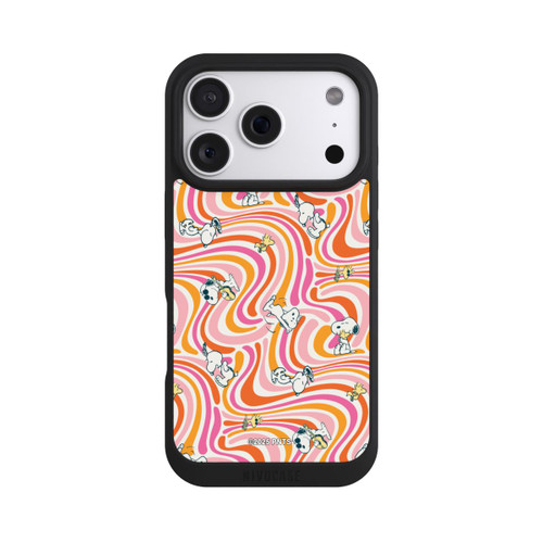 Apple iPhone 18 Pro NIVOpure Peanuts Hippie Pattern Orange