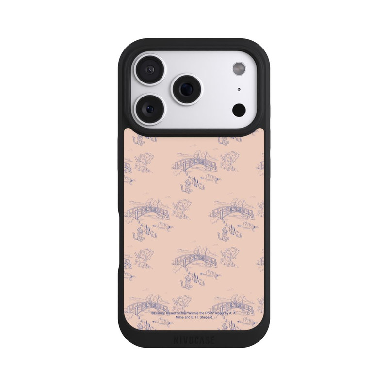 iPhone 18 Pro NIVOpure Winnie Puuh Keramik Muster Brücke Pink