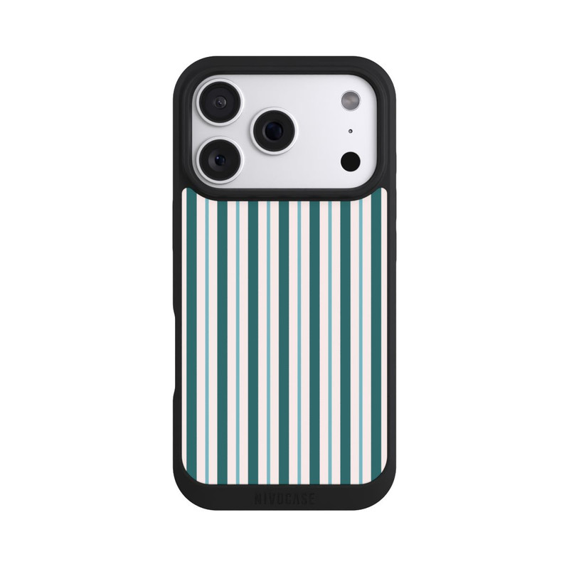 iPhone 18 Pro NIVOpure Streifen Blau Hellblau