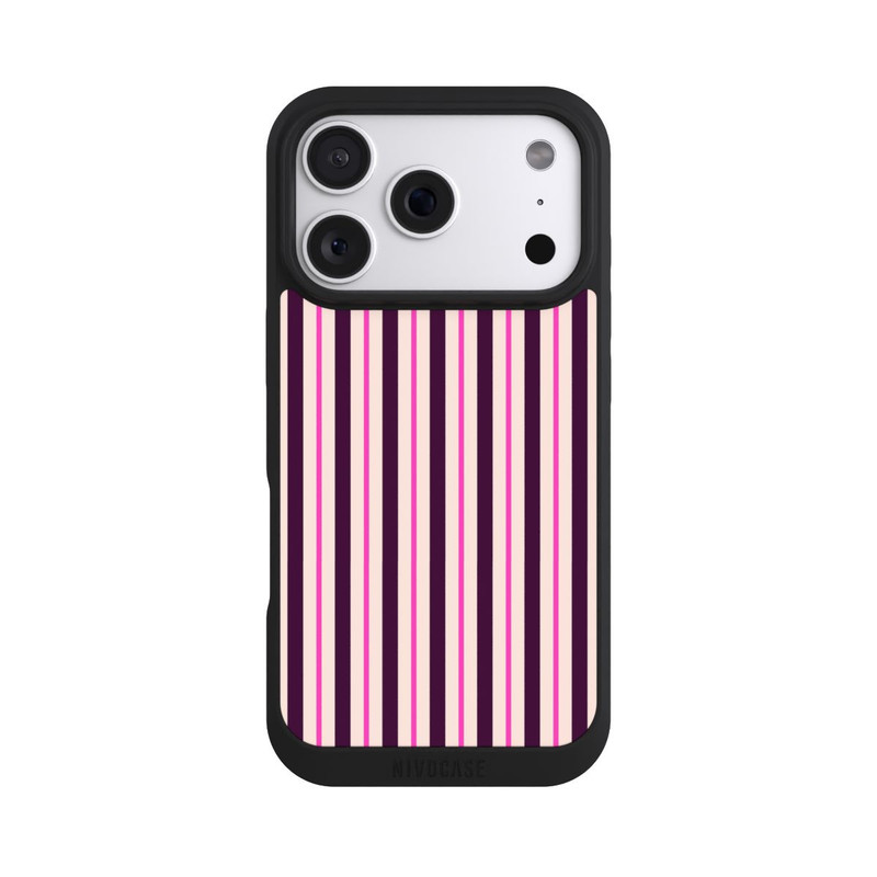 iPhone 18 Pro NIVOpure Streifen Rot Bordeaux