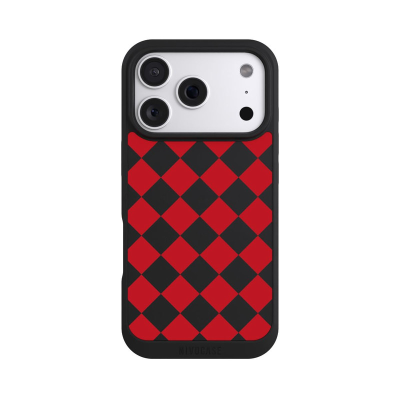 iPhone 18 Pro NIVOpure Raute Bordeaux ohne Hintergrund