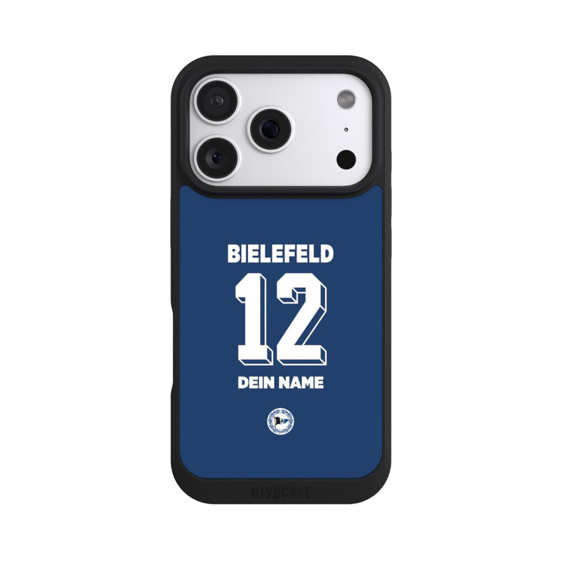 iPhone 18 Pro NIVOpure Arminia Bielefeld Trikot Personalisierbar 25-26