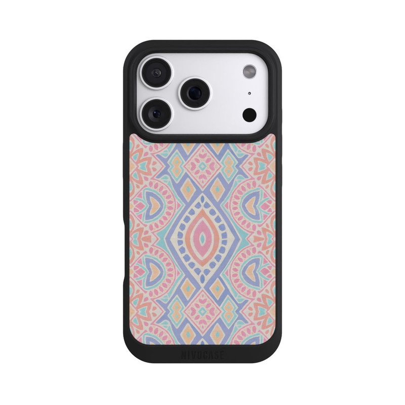 iPhone 18 Pro NIVOpure Boho Geometric Mosaic Intricate Tribal Design