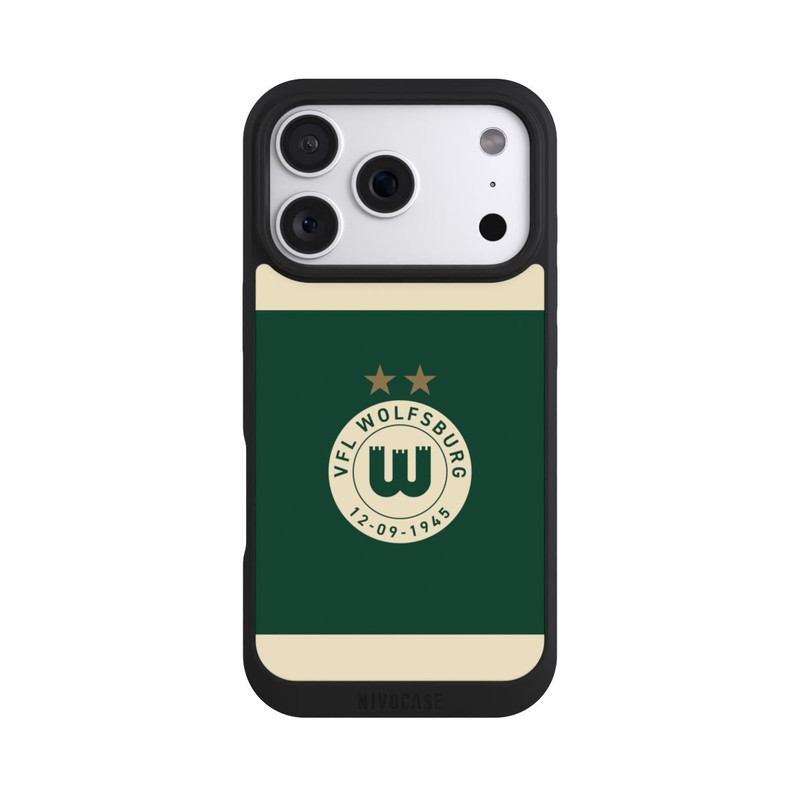 iPhone 18 Pro NIVOpure VfL Wolfsburg 80 Jahre Logo Frauen Streifen