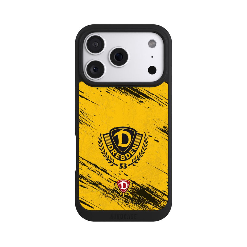 iPhone 18 Pro NIVOpure Dynamo Dresden Gelb Schwarz