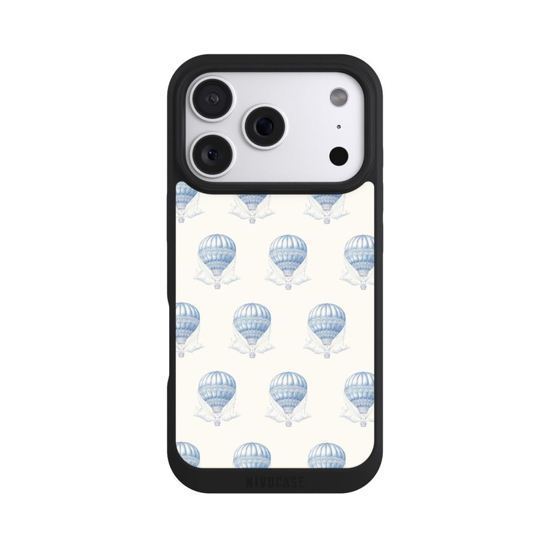iPhone 18 Pro NIVOpure Balloon Pattern Girl Toile de Jouy avec IA