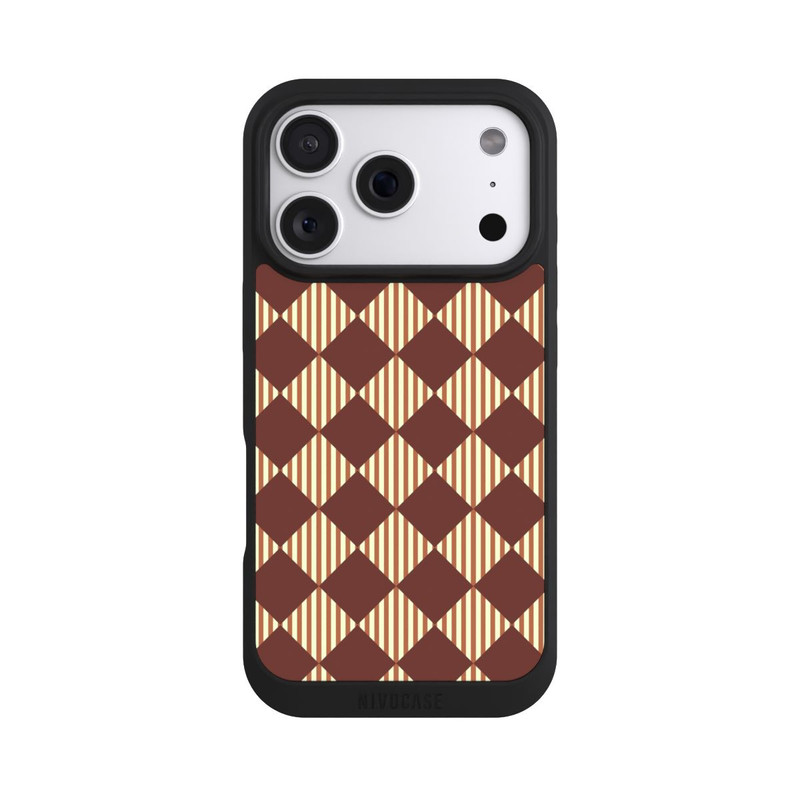iPhone 18 Pro NIVOpure Diamond Pattern Tan