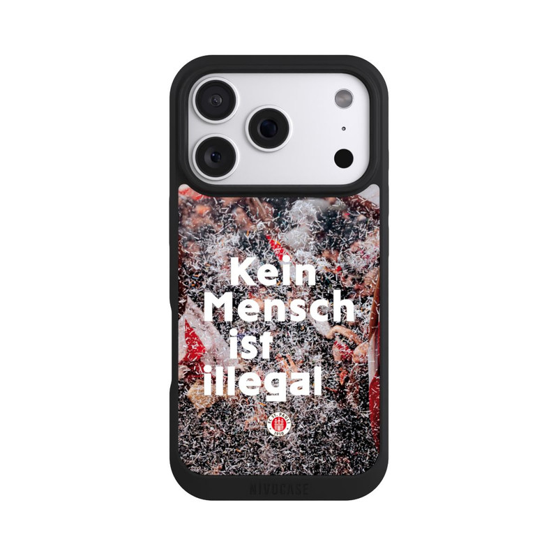iPhone 18 Pro NIVOpure FC St. Pauli Kein Mensch ist illegal