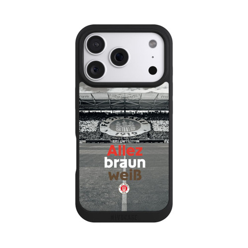 Apple iPhone 18 Pro NIVOpure FC St. Pauli Allez braun weiss