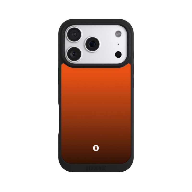 iPhone 18 Pro NIVOpure Nivocase Gradient Orange Black