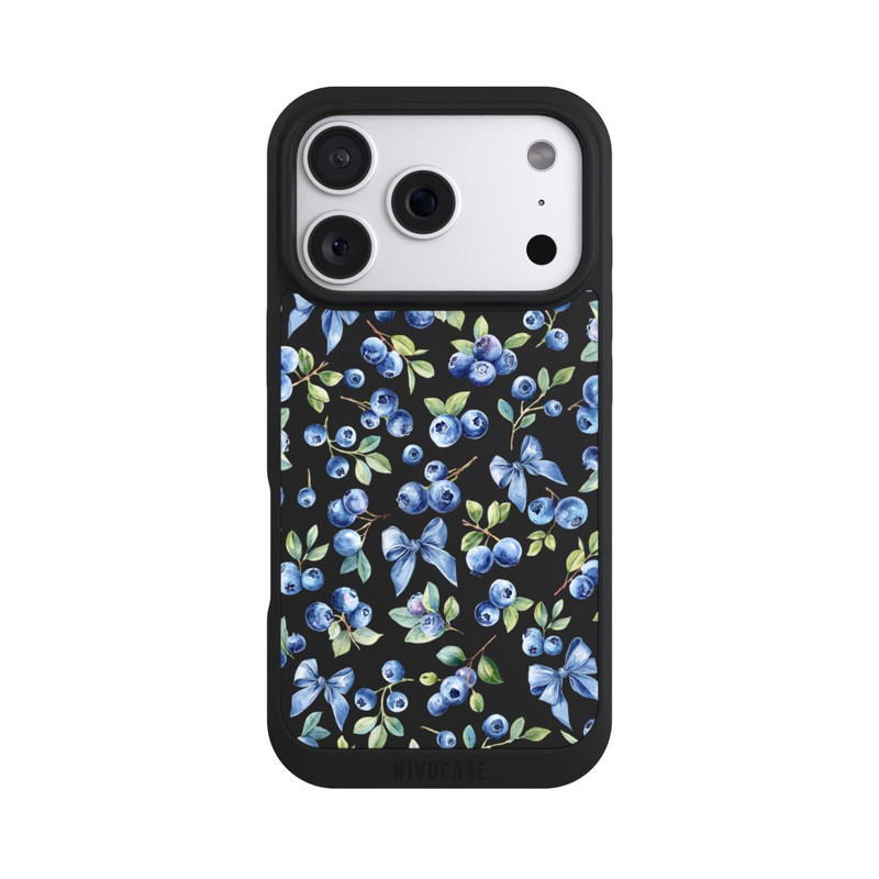 iPhone 18 Pro NIVOpure Nœuds myrtilles transparents avec IA