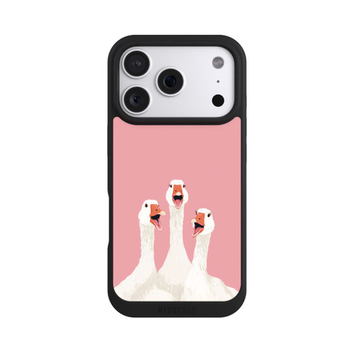 Apple iPhone 18 Pro NIVOpure Drei Gänse Rosa mit KI