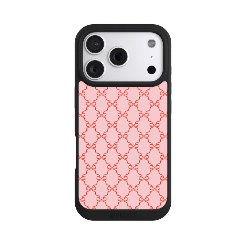 iPhone 18 Pro NIVOpure Rubans Rose Rouge