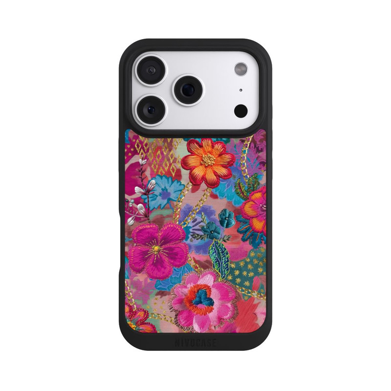iPhone 18 Pro NIVOpure Patchwork Blumen Mit KI