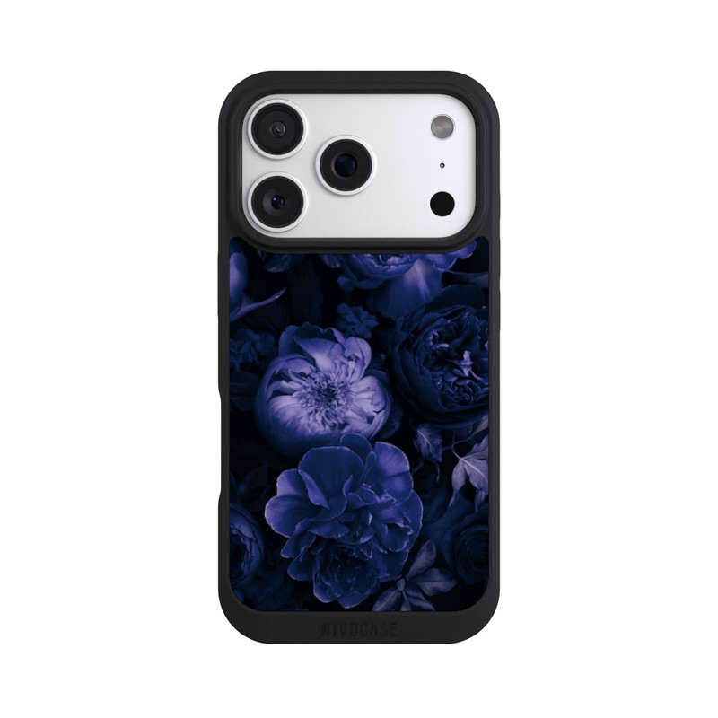 iPhone 18 Pro NIVOpure Victorian Grandeur Large Flowers Purple Mit KI