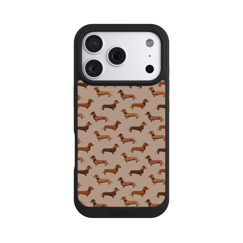 iPhone 18 Pro NIVOpure Modèle Teckel Brun