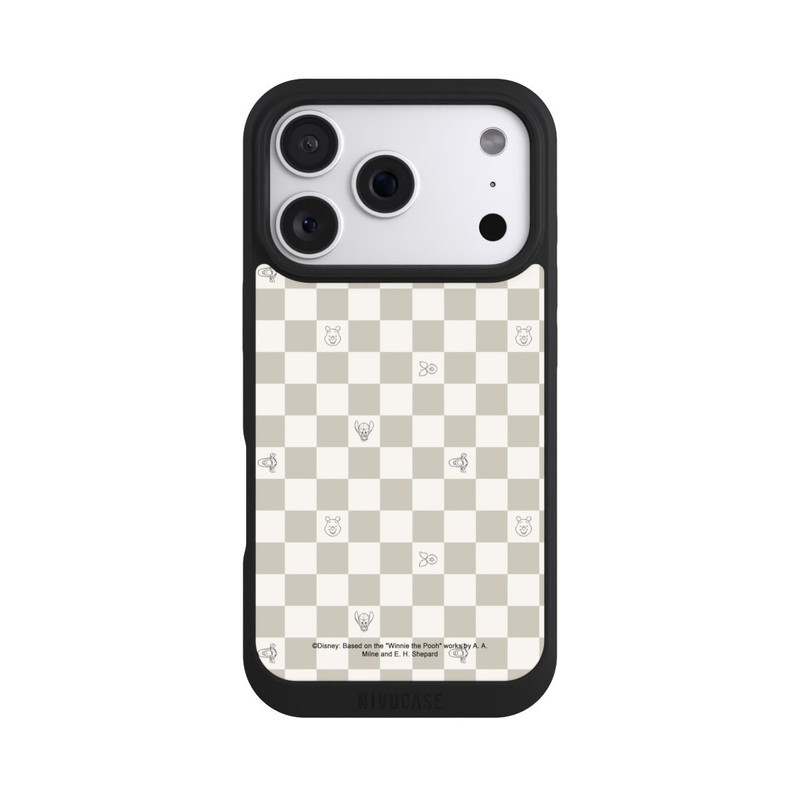 iPhone 18 Pro NIVOpure Winnie Puuh Kariert Beige