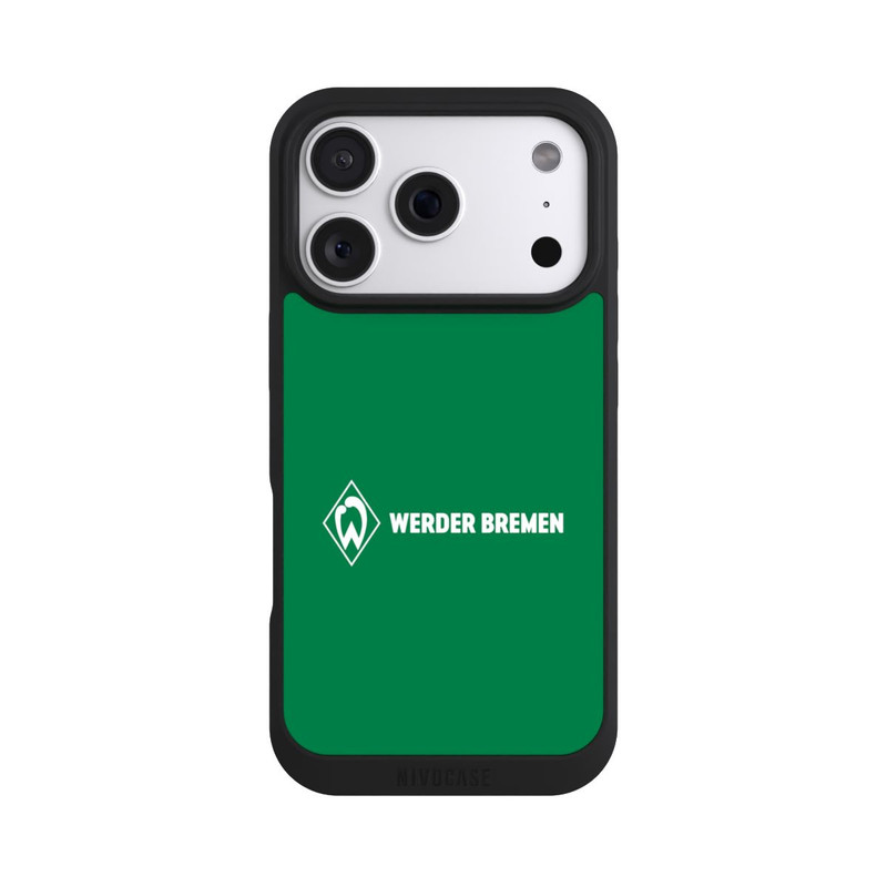 iPhone 18 Pro NIVOpure Werder Bremen Schriftzug Raute Grün