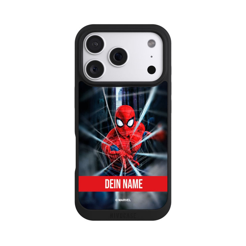 iPhone 18 Pro NIVOpure Spiderman Webs in Action personnalisable