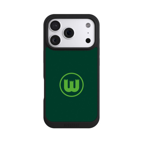 Apple iPhone 18 Pro NIVOpure VfL Wolfsburg Zinnenwappen Dunkelgrün