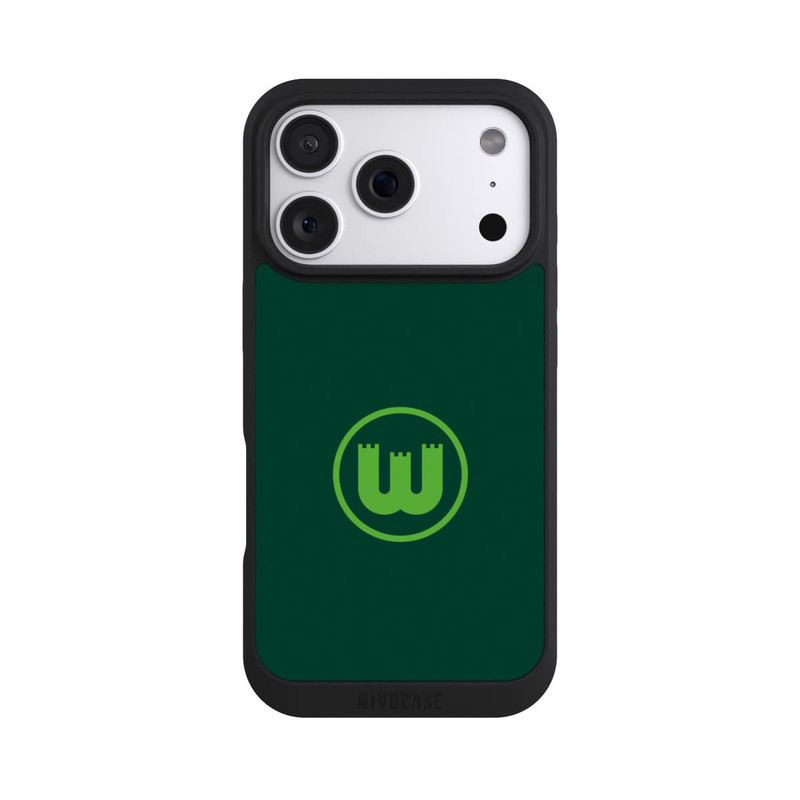 iPhone 18 Pro NIVOpure VfL Wolfsburg Zinnenwappen Dunkelgrün