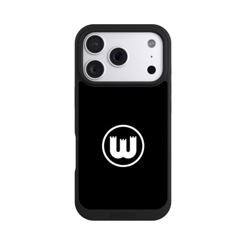 Apple iPhone 18 Pro NIVOpure VfL Wolfsburg Zinnenwappen Schwarz