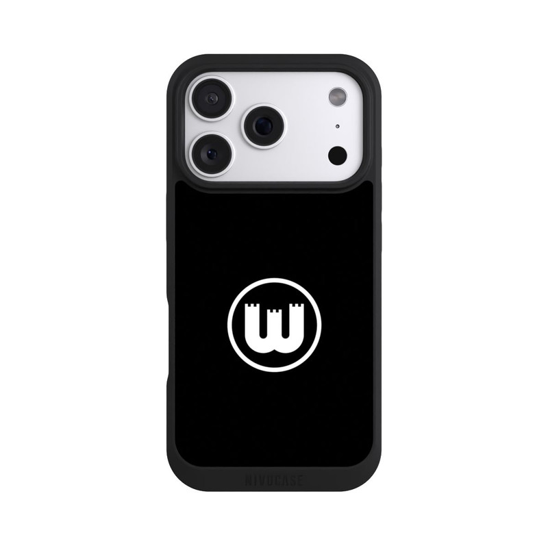 iPhone 18 Pro NIVOpure VfL Wolfsburg Zinnenwappen Schwarz