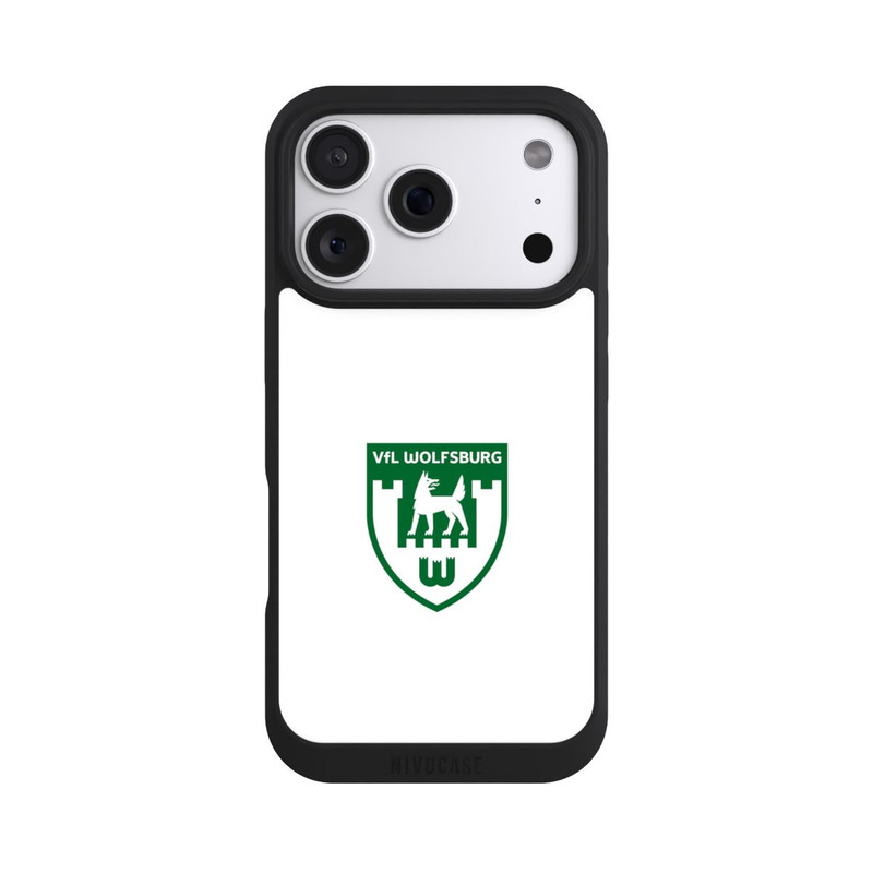 iPhone 18 Pro NIVOpure VfL Wolfsburg Retro Crest White