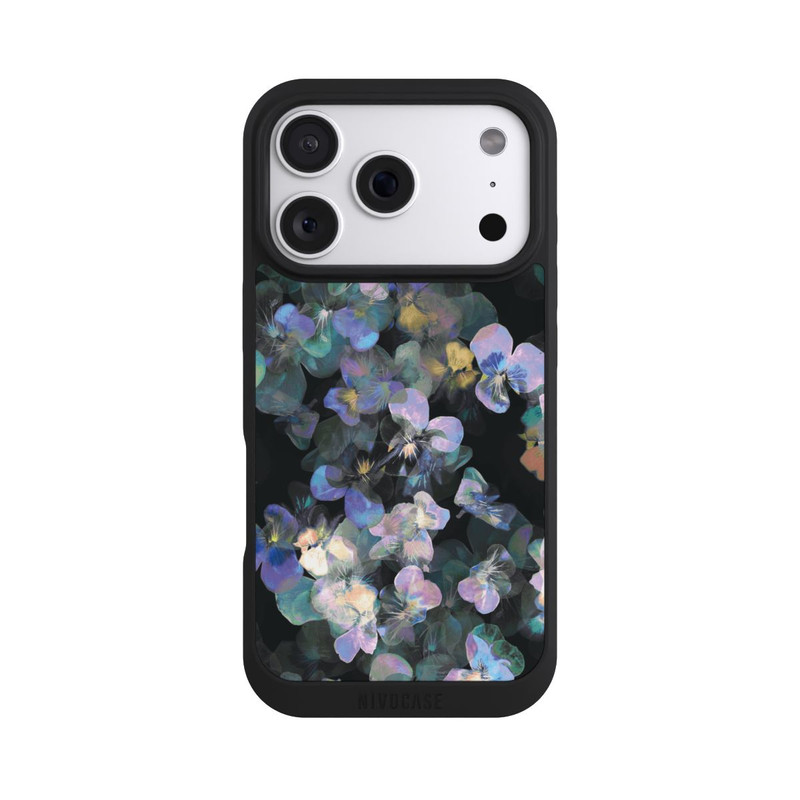 iPhone 18 Pro NIVOpure Nocturnal Garden Flowers Iridescent Forget-me-nots