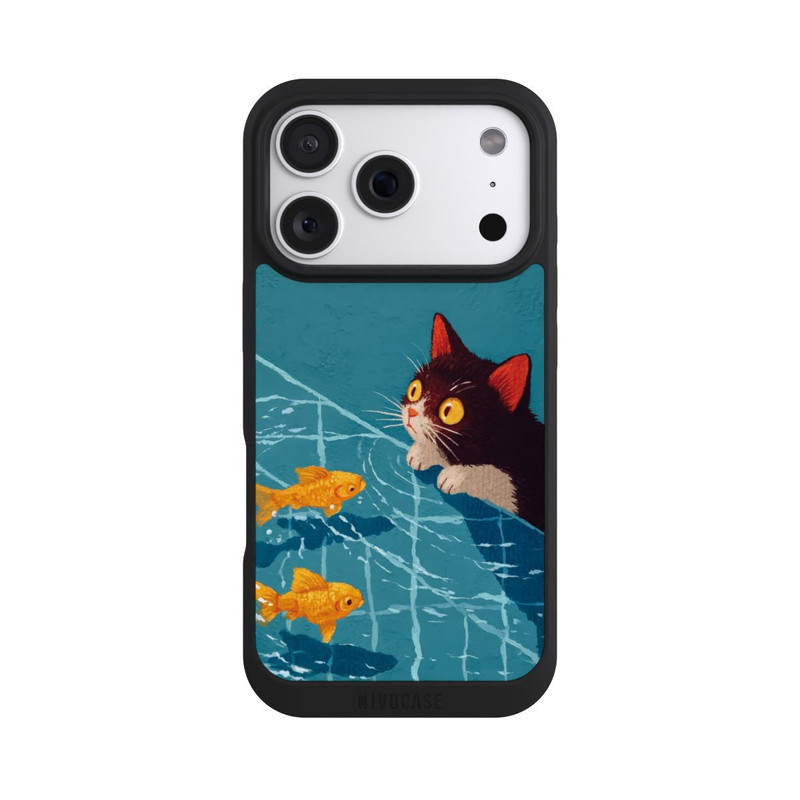 iPhone 18 Pro NIVOpure Cat in a Pool with AI
