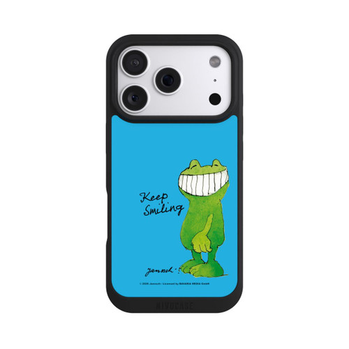 Apple iPhone 18 Pro NIVOpure Janosch Frosch Keep Smiling Blue