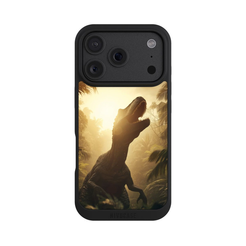 iPhone 18 Pro NIVOpure Dinosaur in the jungle with AI