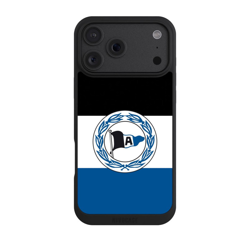 iPhone 18 Pro Max NIVOpure Arminia Bielefeld schwarz weiss blau
