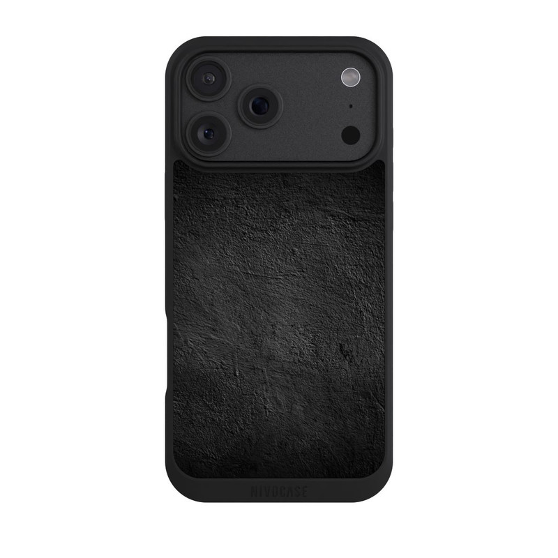 iPhone 18 Pro Max NIVOpure Mur en Béton Noir