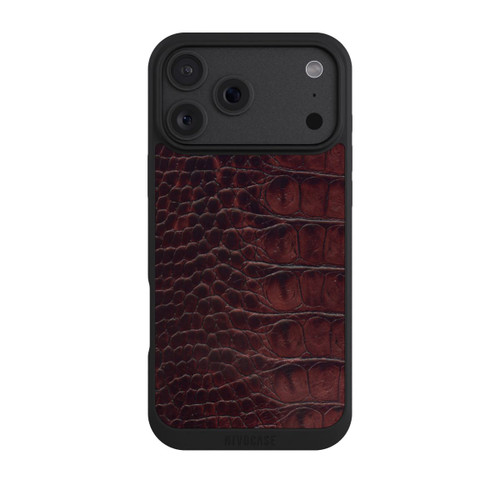 Apple iPhone 18 Pro Max NIVOpure Cuir de Crocodile