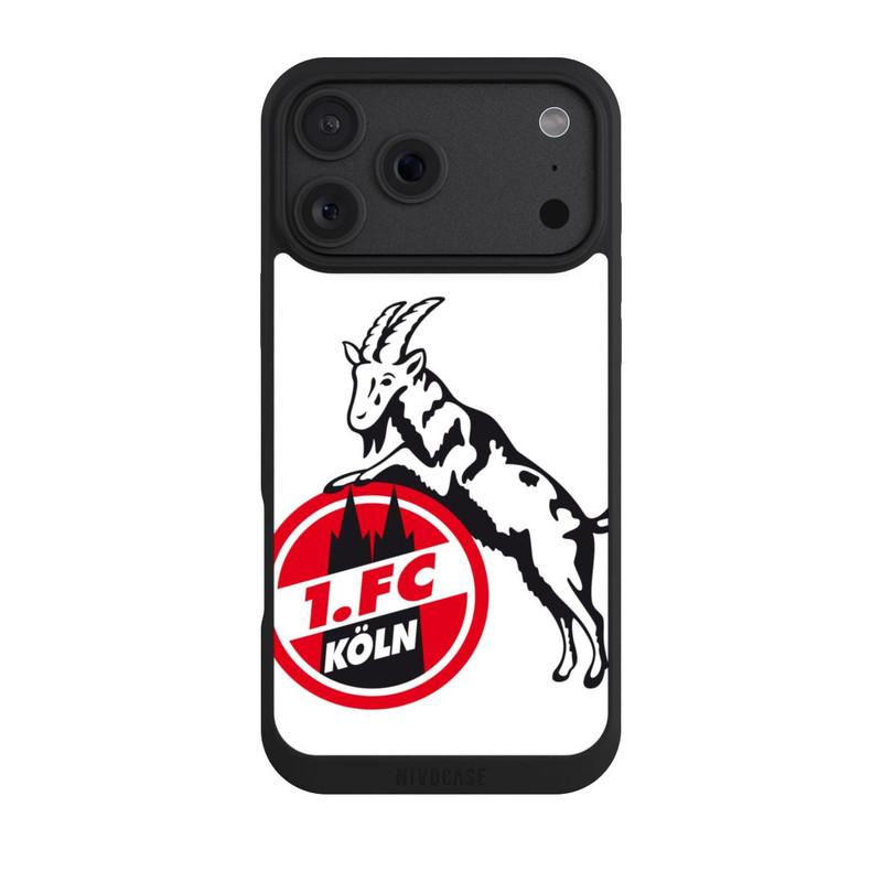 iPhone 18 Pro Max NIVOpure 1. FC Köln Weiß
