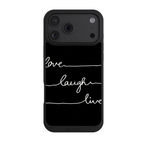 Apple iPhone 18 Pro Max NIVOpure Love Laugh Live weiß/schwarz