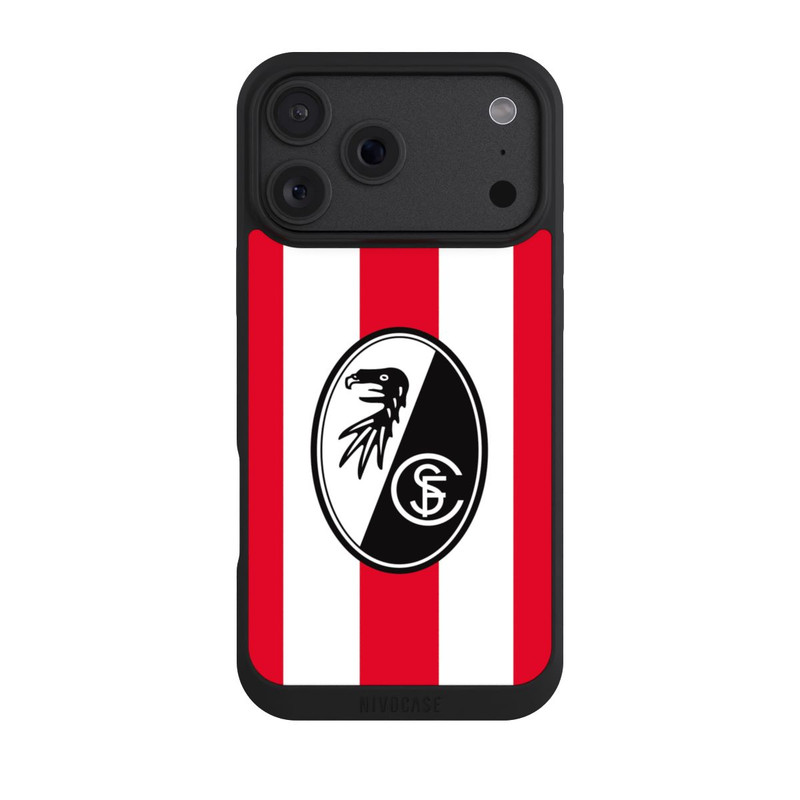 iPhone 18 Pro Max NIVOpure SC Freiburg - Rot Gestreift