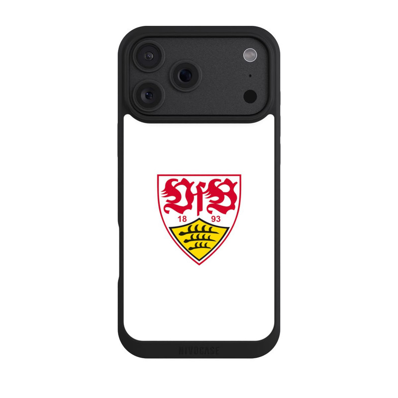 iPhone 18 Pro Max NIVOpure VfB Stuttgart Wappen Weiß
