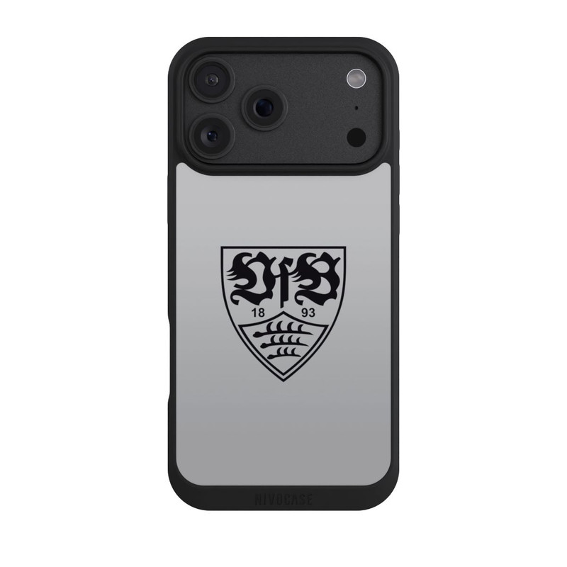 iPhone 18 Pro Max NIVOpure VfB Stuttgart Wappen Grau