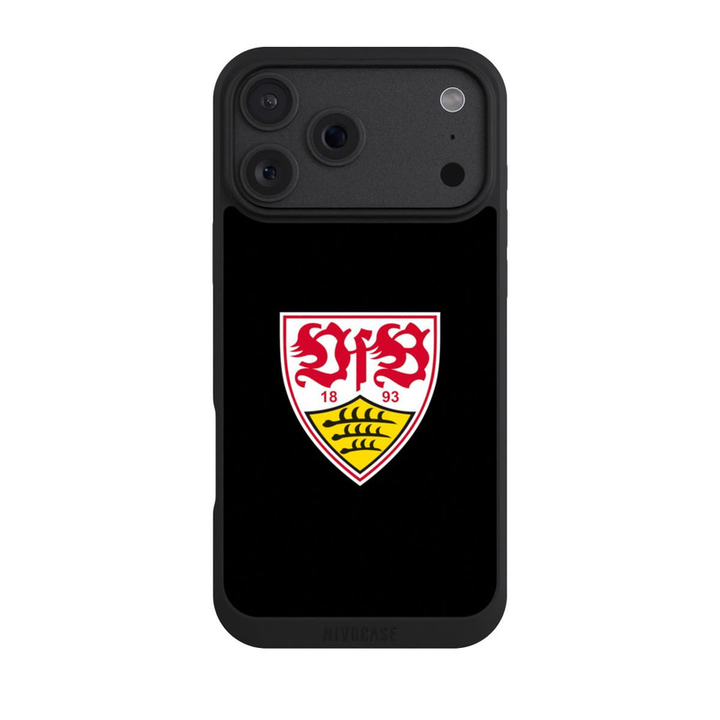 iPhone 18 Pro Max NIVOpure VfB Stuttgart Wappen Schwarz