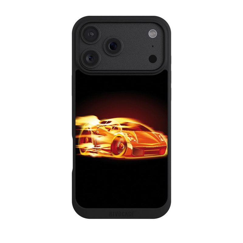 iPhone 18 Pro Max NIVOpure Voiture en Feu