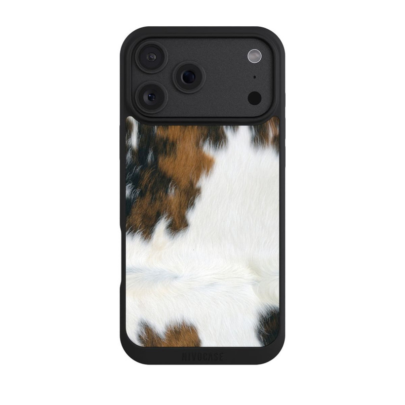 iPhone 18 Pro Max NIVOpure Peau de Vache Colorée