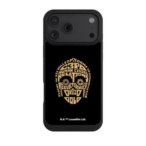 Apple iPhone 18 Pro Max NIVOpure C3PO Typo Grafisch