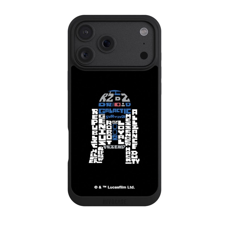 iPhone 18 Pro Max NIVOpure R2-D2 Typo Graphique
