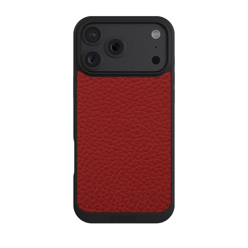 iPhone 18 Pro Max NIVOpure Cuir Marsala