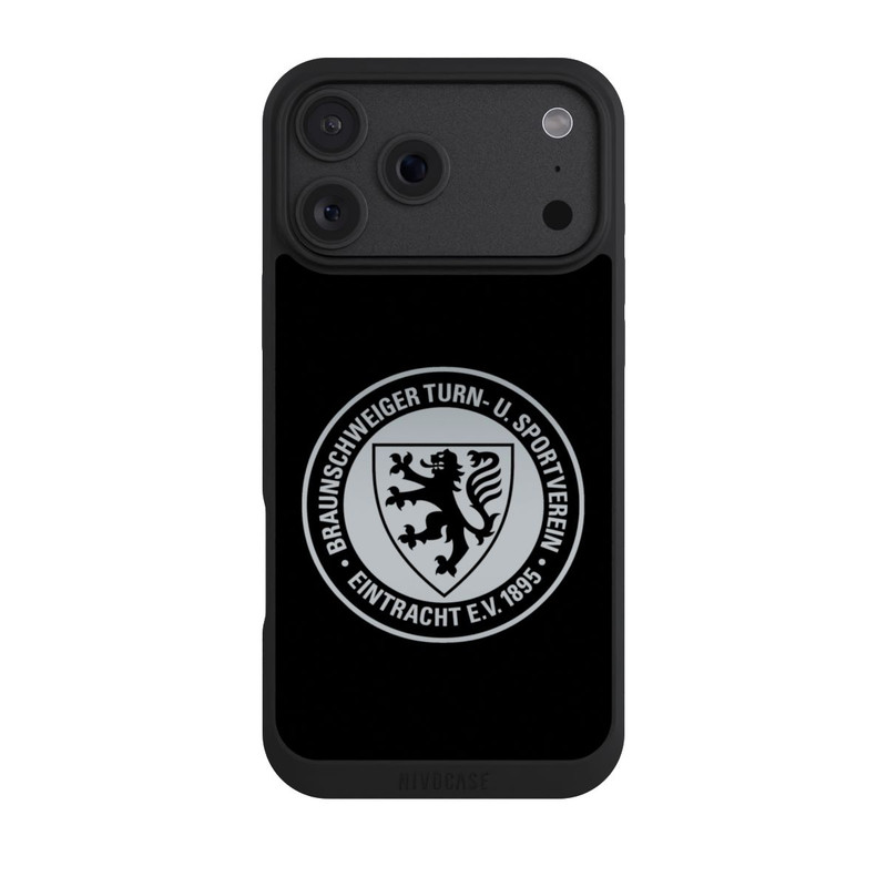 iPhone 18 Pro Max NIVOpure Eintracht Braunschweig schwarz silber