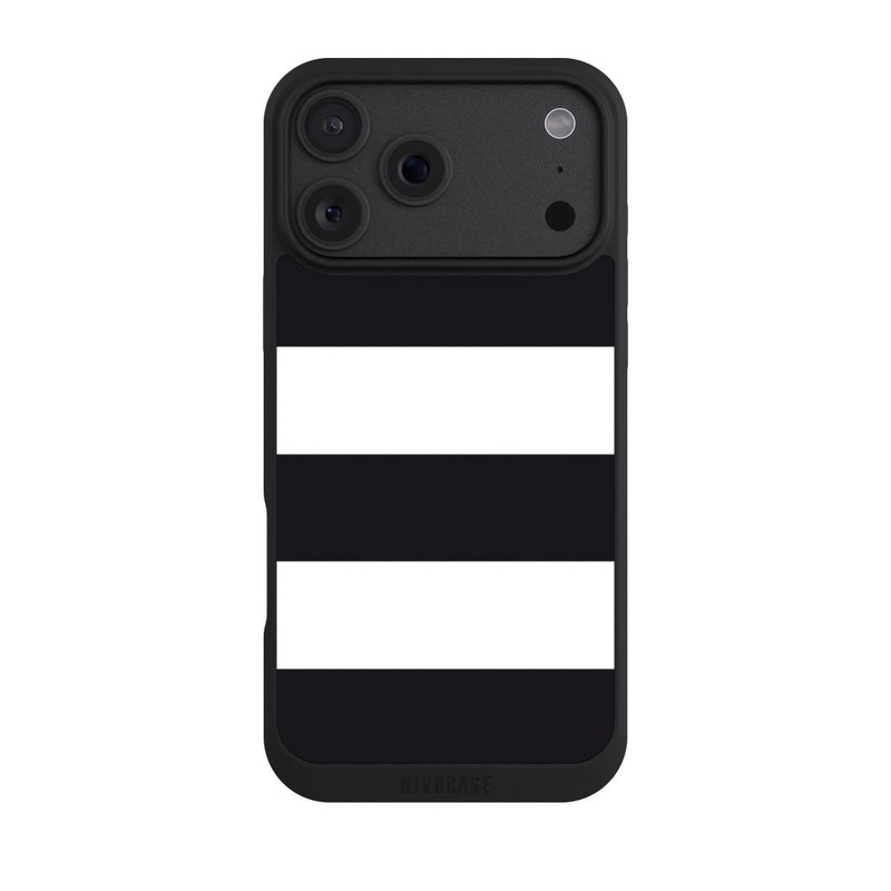 iPhone 18 Pro Max NIVOpure Rayures - Noir & Blanc